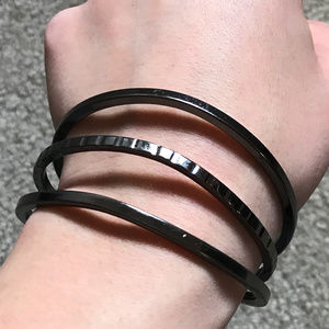 Gun Metal Bracelet
